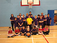 photo of the basketball team